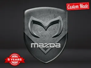 Mazda Parabrisas Autos Carreras Estrella Estilo Minimalista